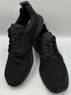 YORK Athletics Mfg. The Henry Mens 11 Triple Black Sneakers Comfort Arch Support